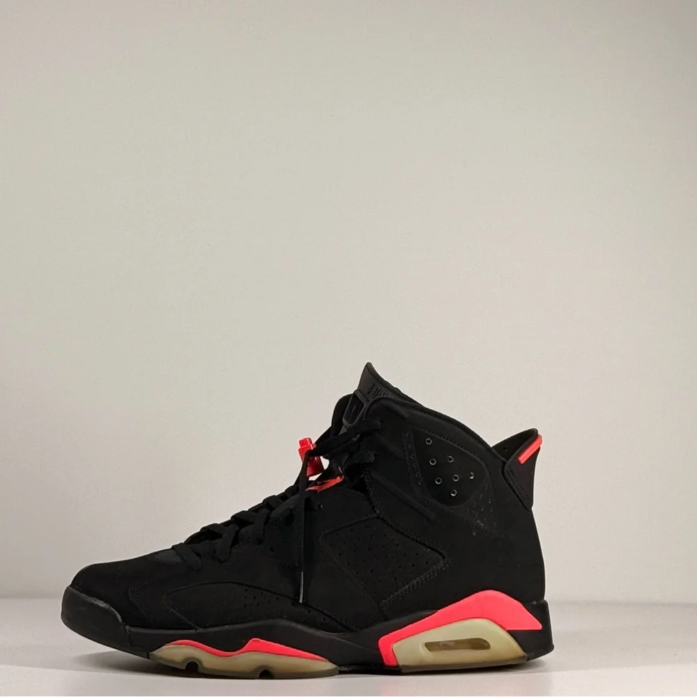 Air Jordan 6 Retro Black Infrared Men's Size 12
